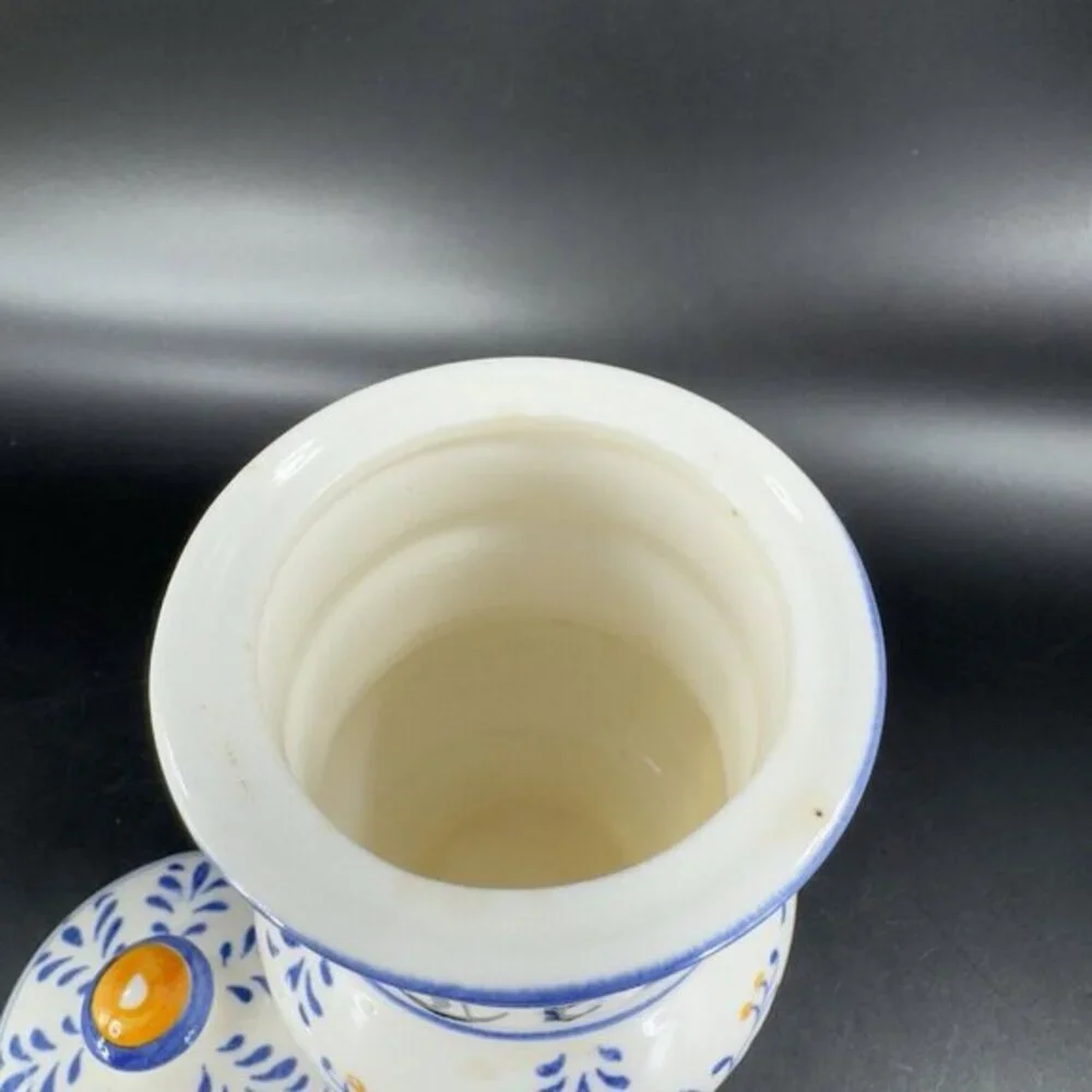 Vintage Royal Sealy Heritage‎ Porcelain TEA Canister Jar With Lid Ceramic Design